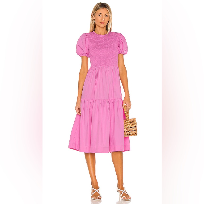 Swf Puff Sleeve Dress
